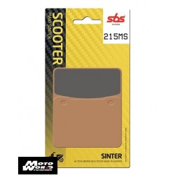 SBS 215MS Rear Sinter OE Replacement Motorcycle Brake Pad