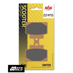 SBS 224MS Rear Sinter OE Replacement Motorcycle Brake Pad