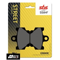 SBS 550HF Rear Ceramic OE Replacement Motorcycle Brake Pad