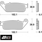SBS 627DCC Rear Dual Carbon Front OE Replacement Motorcycle Brake Pad