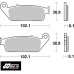 SBS 627DCC Rear Dual Carbon Front OE Replacement Motorcycle Brake Pad