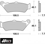 SBS 674LS Rear Sinter OE Replacement Motorcycle Brake Pad