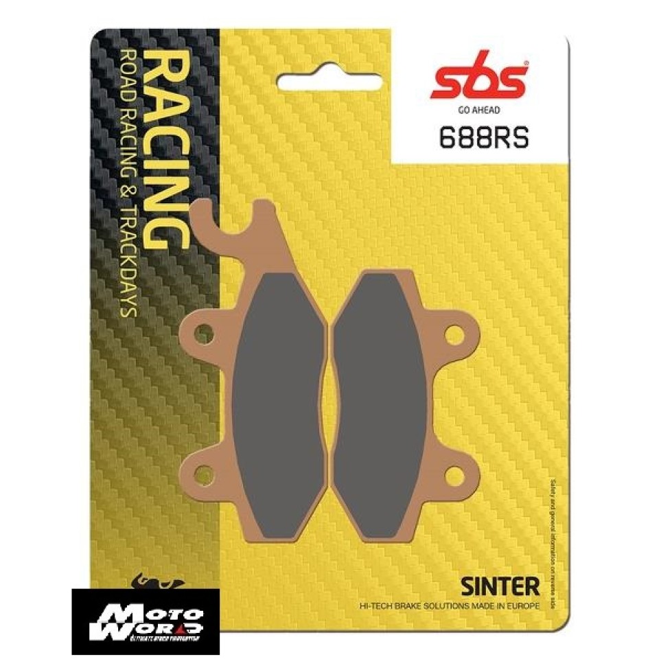 SBS 688RS Rear Sinter OE Replacement Break Pad