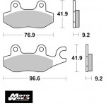 SBS 688RS Rear Sinter OE Replacement Break Pad