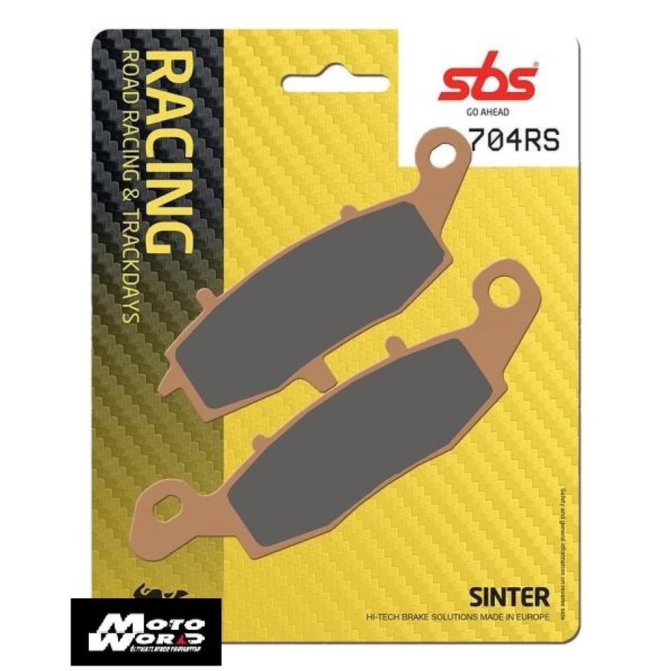 SBS 704RS Rear Sinter OE Replacement Break Pad