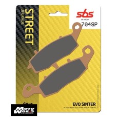 SBS 704SP Rear Evo Sinter OE Replacement Motorcycle Brake Pad