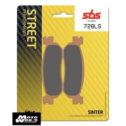 SBS 728LS Rear Sinter OE Replacement Motorcycle Brake Pad