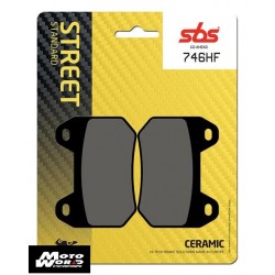 SBS 746HF Rear Ceramic OE Replacement Motorcycle Brake Pad