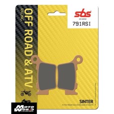 SBS 791RSI Rear Sinter OE Replacement Motorcycle Brake Pad