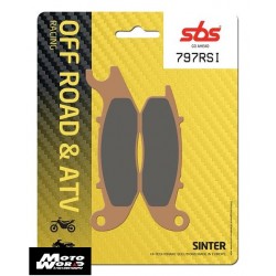 SBS 797RSI Rear Sinter OE Replacement Motorcycle Brake Pad