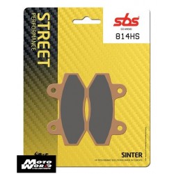 SBS 814HS Rear Sinter OE Replacement Motorcycle Brake Pad