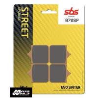 SBS 870SP Rear Evo Sinter OE Replacement Motorcycle Brake Pad