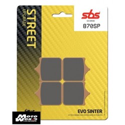 SBS 870SP Rear Evo Sinter OE Replacement Motorcycle Brake Pad