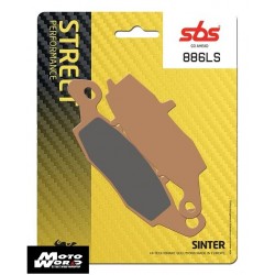 SBS 886LS Rear Evo Sinter OE Replacement Motorcycle Brake Pad