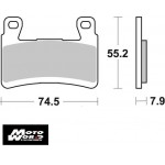 SBS 894SP Rear Evo Sinter OE Replacement Motorcycle Brake Pad