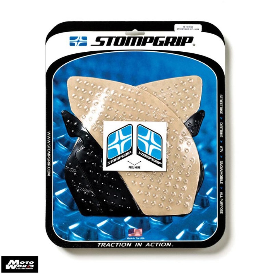 Stompgrip 55-100034 Motorcycle Tank Grip Protectors