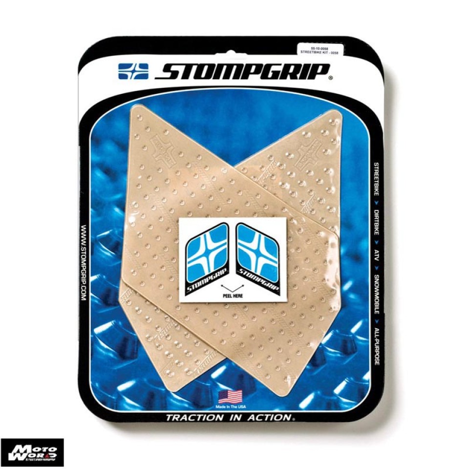 Stompgrip 55-100058 Motorcycle Tank Grip Protectors