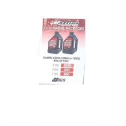 Maxima Extra 4 100% Synthetic Motor Oil 10W40/15W50