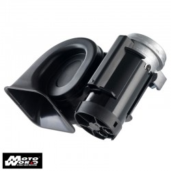 Nautilus X HORN STEBEL Compact low frequency - highway truck sound - Horn 12 Volt - Black