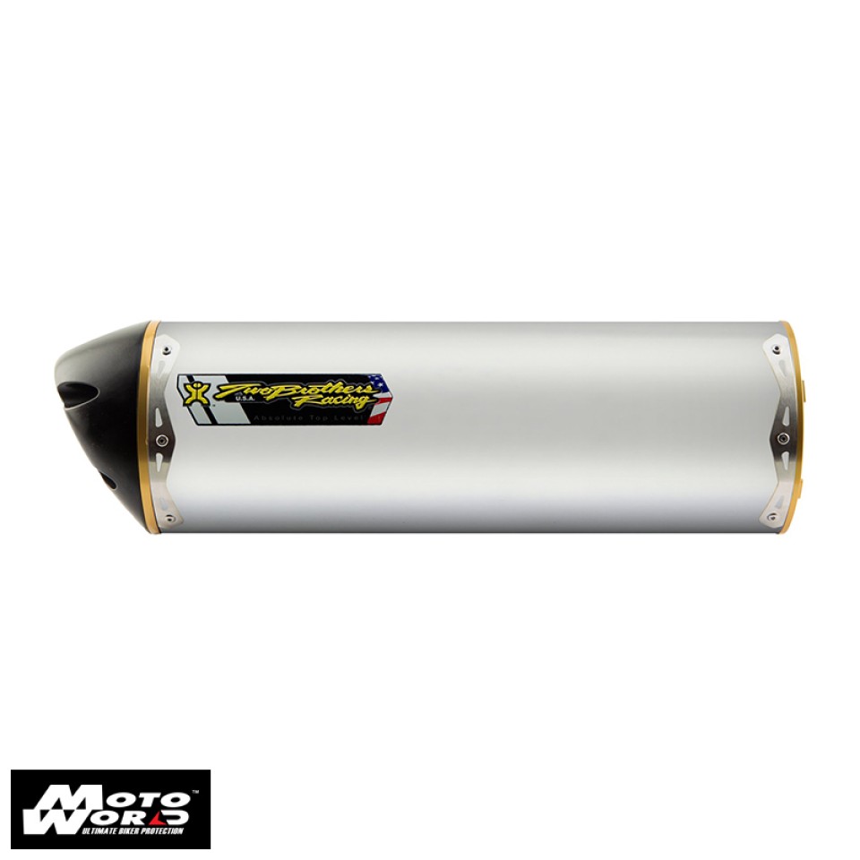 Two Brothers Racing M-2 Titanium Canister Slip-On Exhaust System for Can-Am Spyder 2009-2012