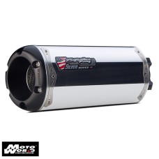 Two Brothers Racing M2 Silver Series Cat-Eliminator Slip-On Exhaust for Kawasaki ZX-10R 2011-2014