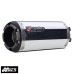 Two Brothers Racing M2 Silver Series Cat-Eliminator Slip-On Exhaust for Kawasaki ZX-10R 2011-2014