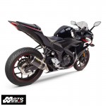 TBR 0054160405S1 S1R Standard Carbon Slip-On Exhaust for Yamaha R25/R3 2015