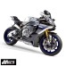 Two Brothers Racing S1R Standard Series Carbon Cat-Delete Slip-On for Yamaha R1 2015-2025