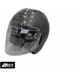 Trax TR06ZRR Open Face Helmet - PSB Approved + PPlate 3M Sticker - Only for New Riders