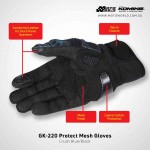 Komine GK220 Protect Mesh Motorcycle Gloves