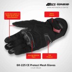 Komine GK225 CE Protect Mesh Motorcycle Gloves