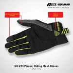 Komine GK 233 Protect Riding Mesh Motorcycle Gloves