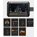 VSYS F9DL Motorcycle DVR Bluetooth TPMS Front & Rear Dual Camera 4.0 Inch Waterproof Dash Cam Parking Mode SONY Starvis WiFi GPS