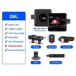 VSYS Moto Video Recorder Q6L-WIFI Waterproof