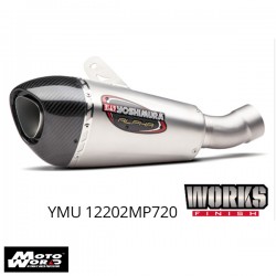 Yoshimura USA 12202MP720 HONDA CBR1000RR/SP/SP2 2017 Street Alpha T SO Ti-Ti-CF Works Finish