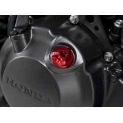 Yoshimura USA Honda CRF150R / 2013 CRF250R / CRF450R / 2012 CRF450X / CBR250R / TRX450ER / TRX450R OIL FILL PLUG Y-RED (051RD228200)
