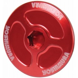 Yoshimura USA Engine Plug - Large - Red 052RD228200