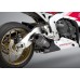 Yoshimura USA R77 SS Full System Exhaust with Carbon Fiber Sleeve Carbon Fiber Endcap for Honda CBR1000RR 2014-2016