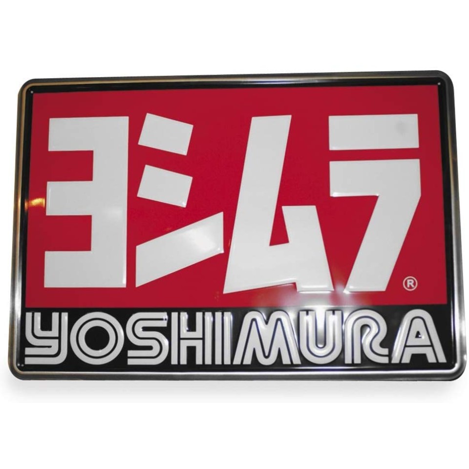 Yoshimura 5515-2417 Logo Metal Sign - 24 x 17 inch