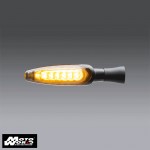 Yoshimura USA 072BGLTSFK-S SEQUENTIAL LED Front Turn Signal Kit