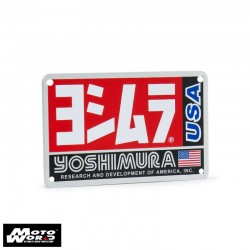 Yoshimura USA AC106WTRS Nameplate TRS Bend