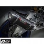 Yoshimura USA 131414M220 Race Alpha Series 3/4 SS/CF Exhaust Systems for YZFR1 2015-2021