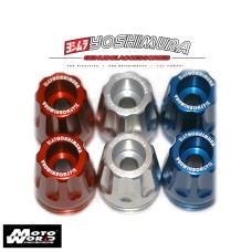 Yoshimura USA RK3402 Motorcycle Blue Bar End Kit