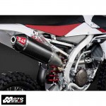 Yoshimura USA 234811D220 RS4 Pro Series FS TI/CF/CF Exhaust for YZ450F 2014