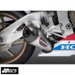 Yoshimura USA 12202BP520 Street Alpha T SO SS-SS-CF Exhaust for Honda CBR1000RR/SP/SP2 17