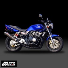Yoshimura 110-445-54 Motorcycle Cyclone Slip-On for Honda CB400SF 90-98, CB400SF 99-06