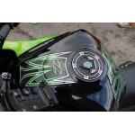 Motografix CAD KGC001G Fuel Cap Sticker for Kawasaki Z1000 Z Series Green