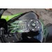 Motografix CAD KGC001R Motorcycle Fuel Cap Sticker-Red
