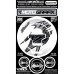 Motografix CAD SGC01W Motorcycle Fuel Cap Sticker