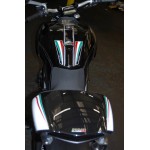 Motografix CAD TD019K Tank Pad for Ducati Diavel Black